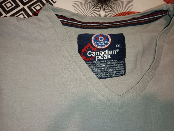 Lot 2 t-shirts manches courtes Canadian Peak 👨 taille XXL - photo numéro 8