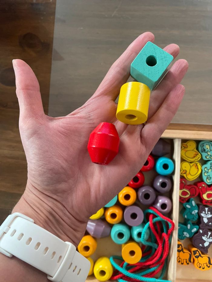 Jeu de 54 perles en bois Okoïa - photo numéro 3