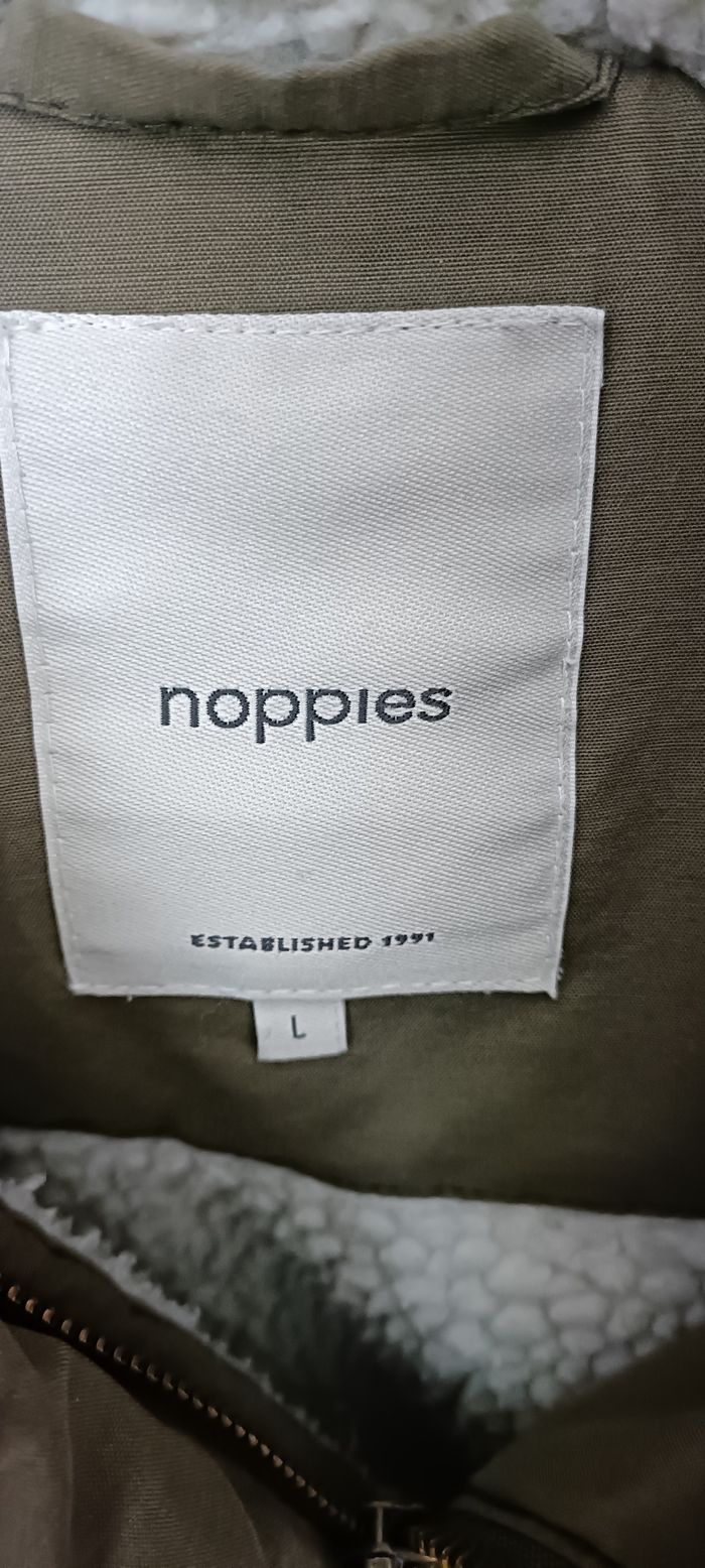 Manteau mi saison noppies taille L - photo numéro 2