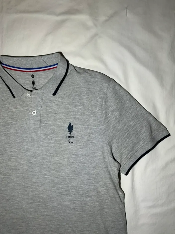 Polo gris jeux olympiques Paris 2024 - photo numéro 4