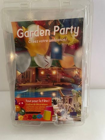 Kit garden party tout pour la fete