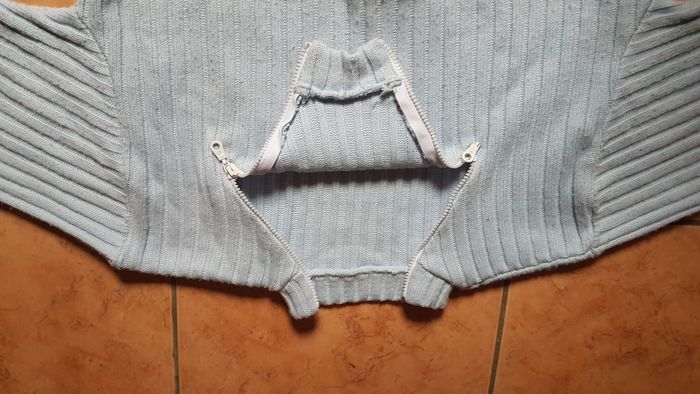 Pull hiver homme 46 bleu clair - photo numéro 3