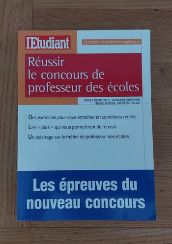Réussir le concours de professeur des écoles