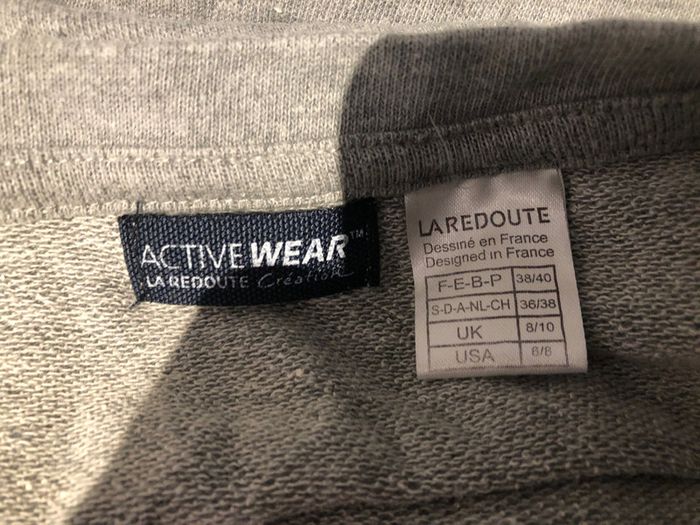 Sweat-shirt manches courtes active wear - photo numéro 3