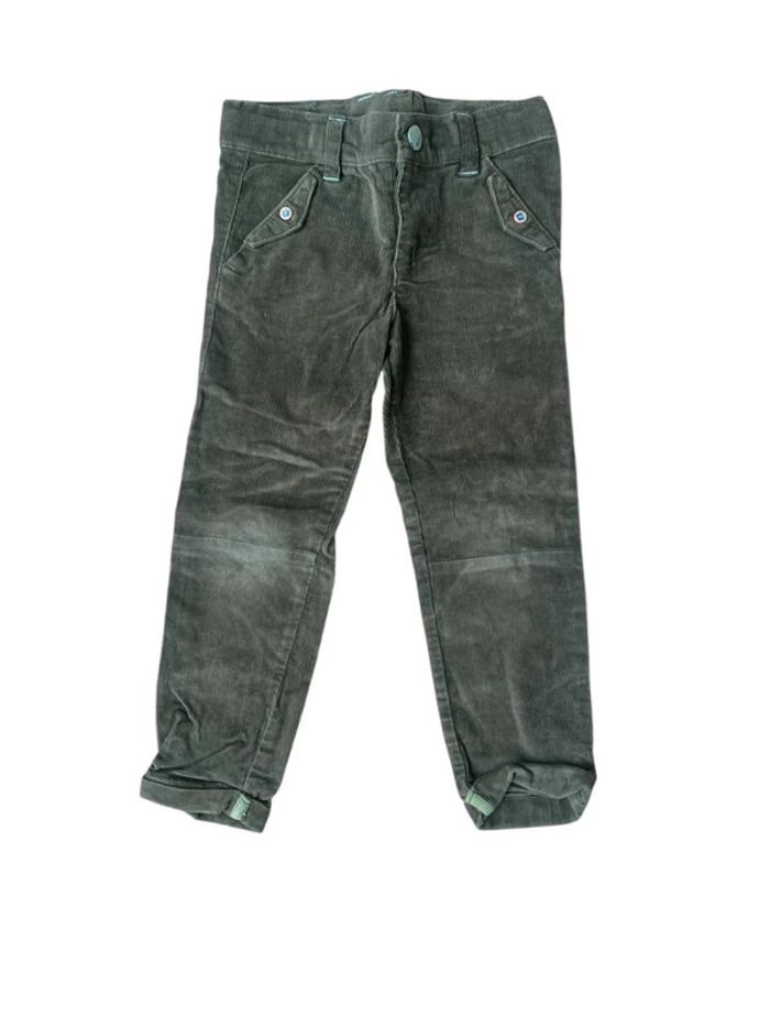 Pantalon en velours kaki Sergent Major 3 ans