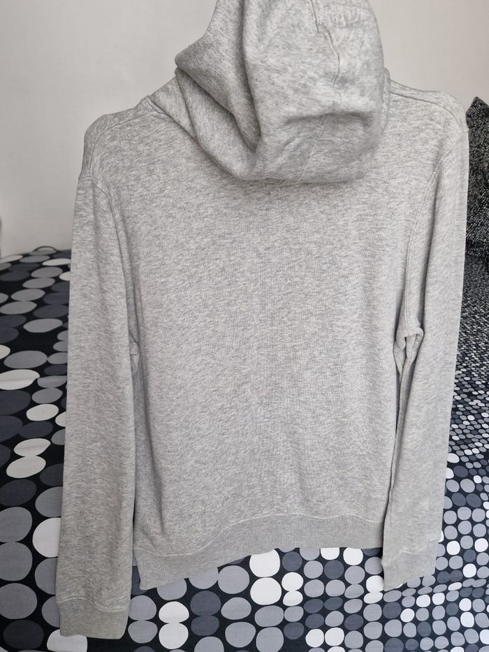 Veste à capuche zippé Roxy gris chiné – “The Heart of Surfing” - photo numéro 4