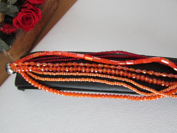 Bracelet magnétique orange Zabok - photo numéro 2