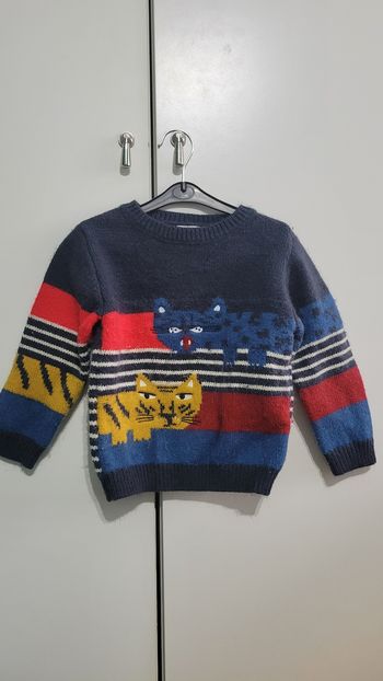 Pull bleu