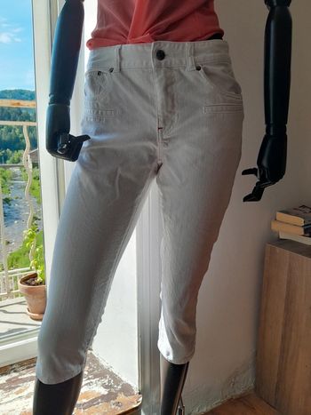 Pantacourt blanc Taille 36