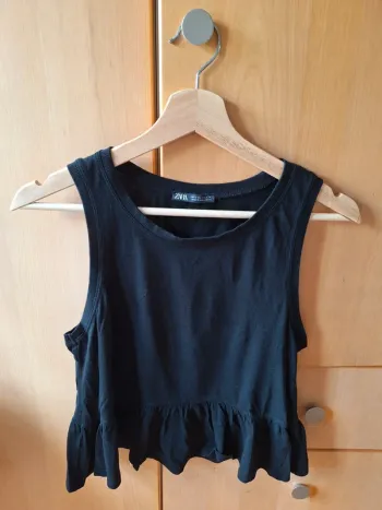 camiseta tirantes Zara