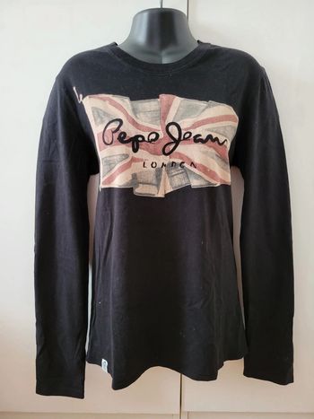 Tee shirt haut top Pepe Jeans anglais Londres Angleterre taille S 36 en 100% coton
