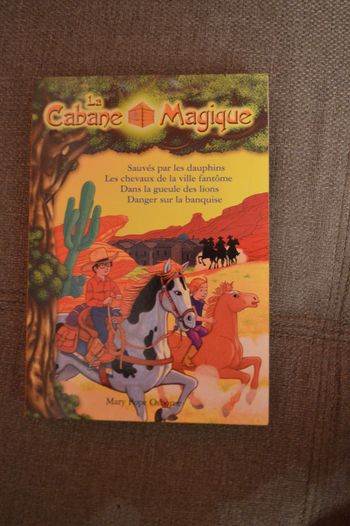 Livre la cabane magique 4 histoires