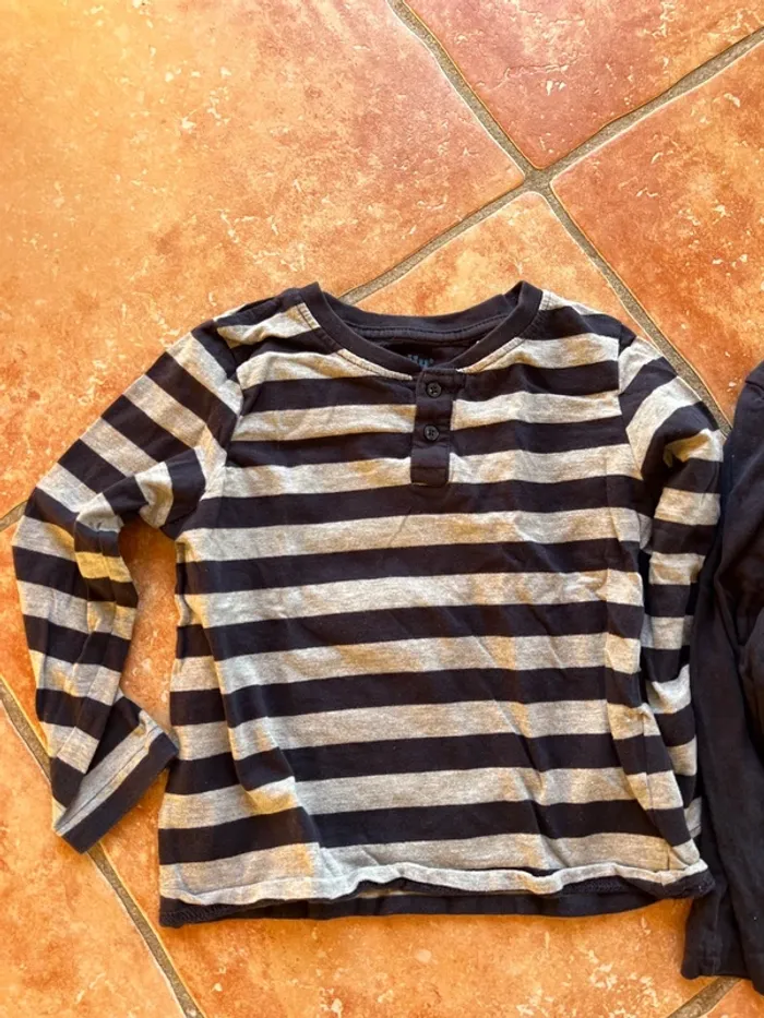 Lot 2 t-shirt Lupilu 2/4ans neufs - photo numéro 2