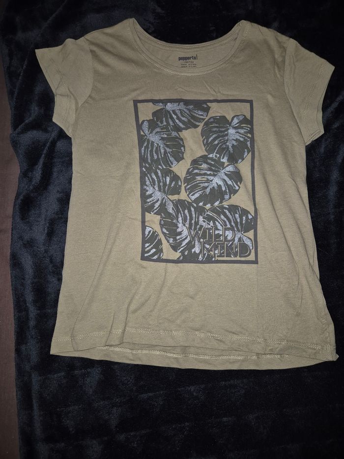 Tee-shirt kaki - photo numéro 2