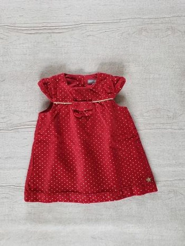 Robe 6 mois rouge Sergent Major - photo numéro 2