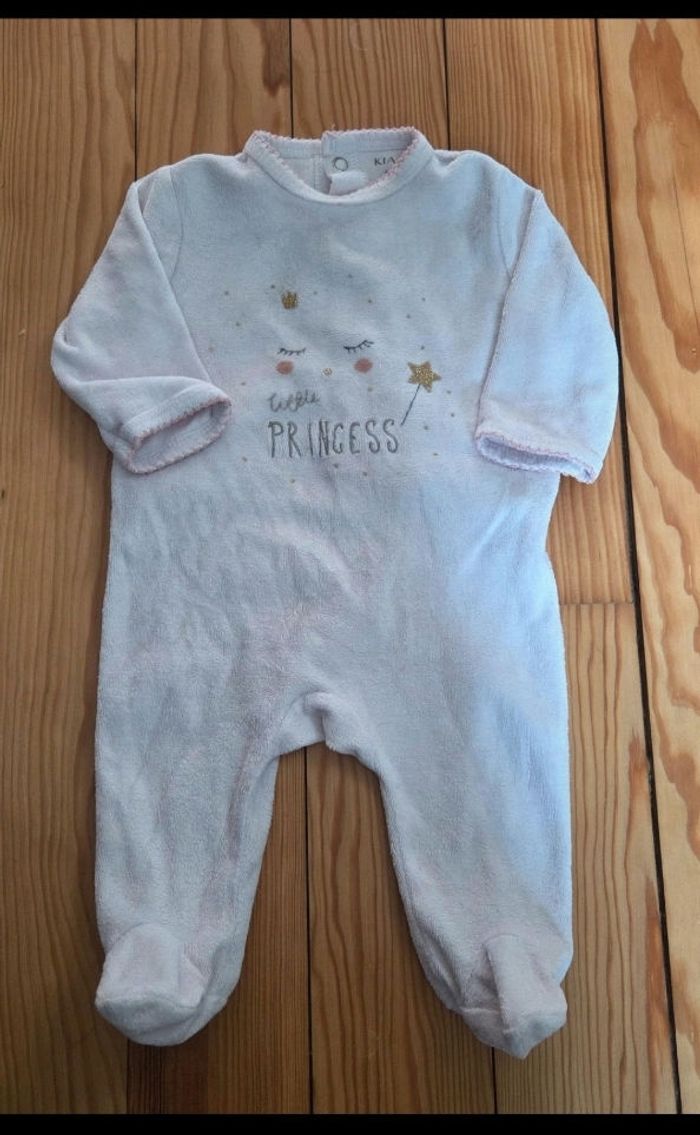 Pyjama velours Kiabi