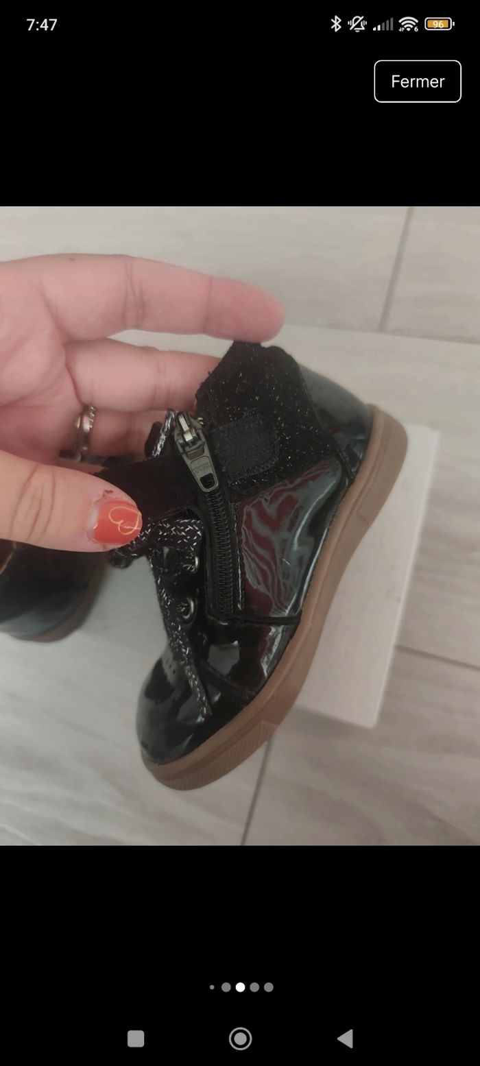Chaussures montantes fille P22 - photo numéro 6