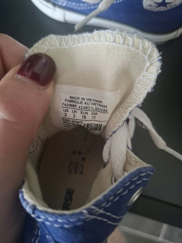 Converse pointure 19 - photo numéro 6