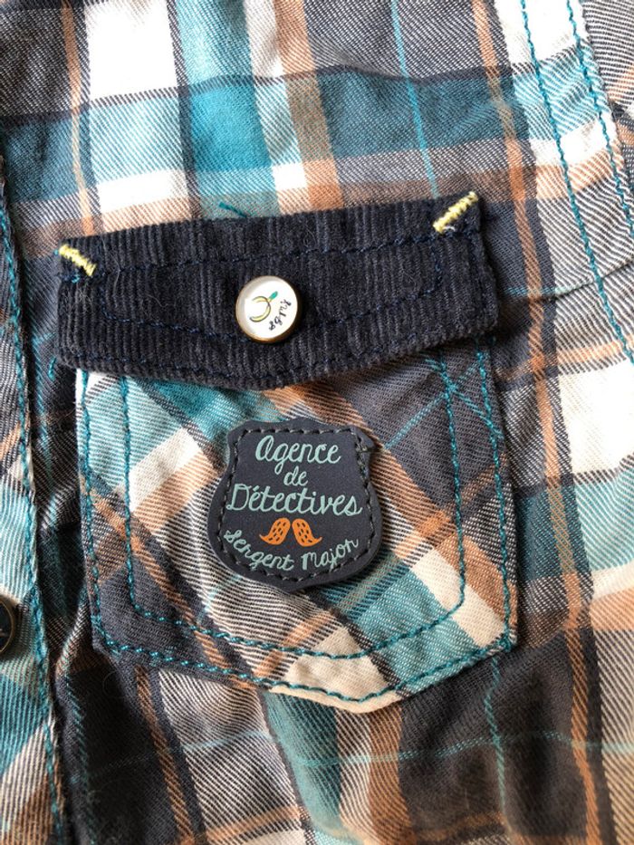 Chemise bébé garçon Sergent Major 9 mois / 71 cm - photo numéro 4