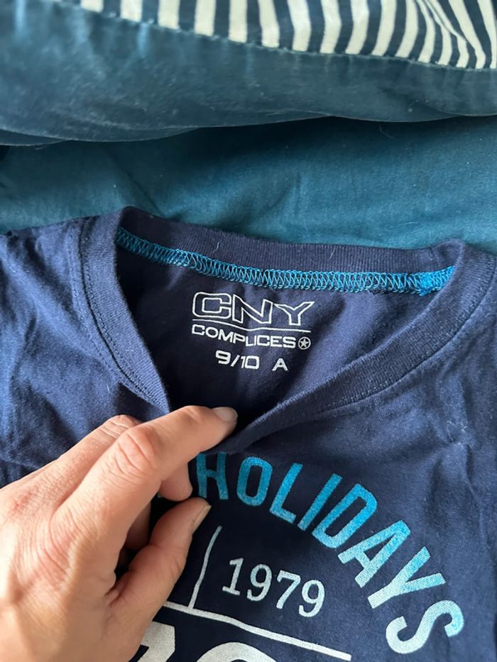 Débardeur bleu - photo numéro 2