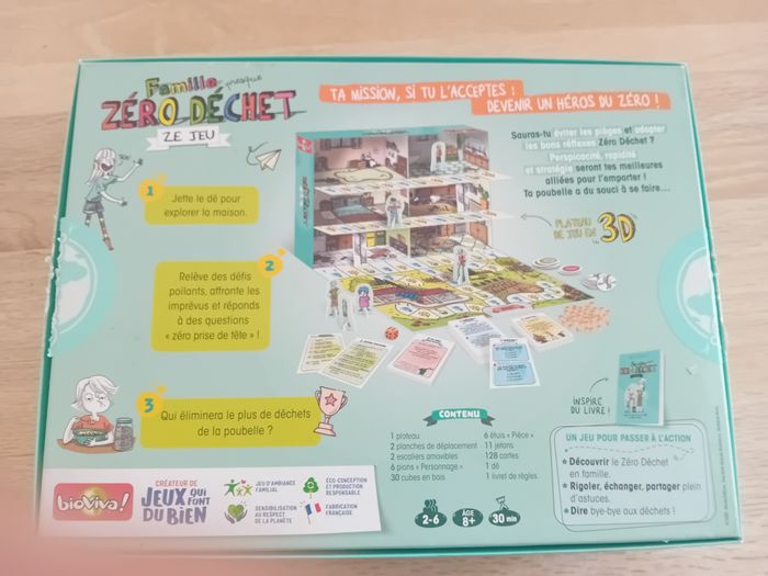Famille presque zéro déchet Ze jeu dès 8 ans - Excellent état - photo numéro 3