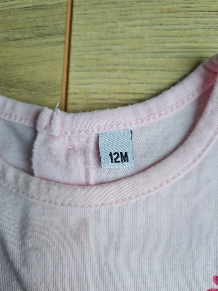 robe/tunique et legging 12 mois - photo numéro 2