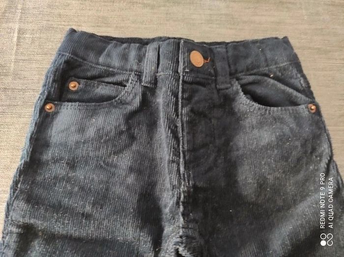 Pantalon velours Zara 3-6 mois - photo numéro 2