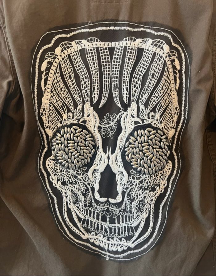 Veste tête de mort - photo numéro 3