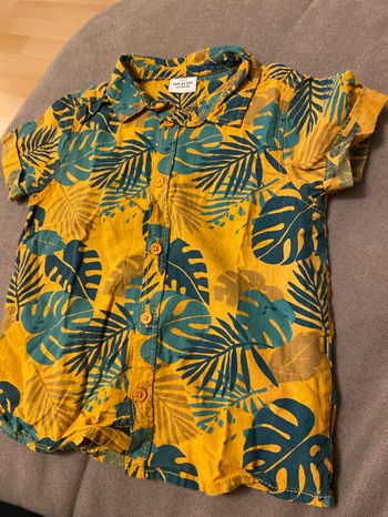 Chemise garçon tape à l’œil