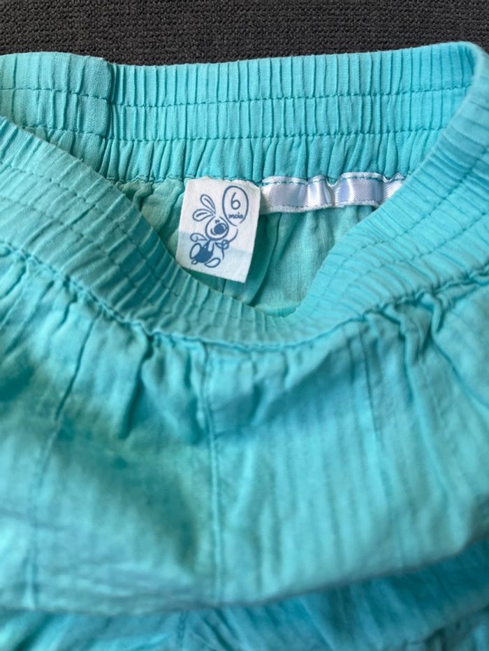 Short turquoise 6 mois - photo numéro 3