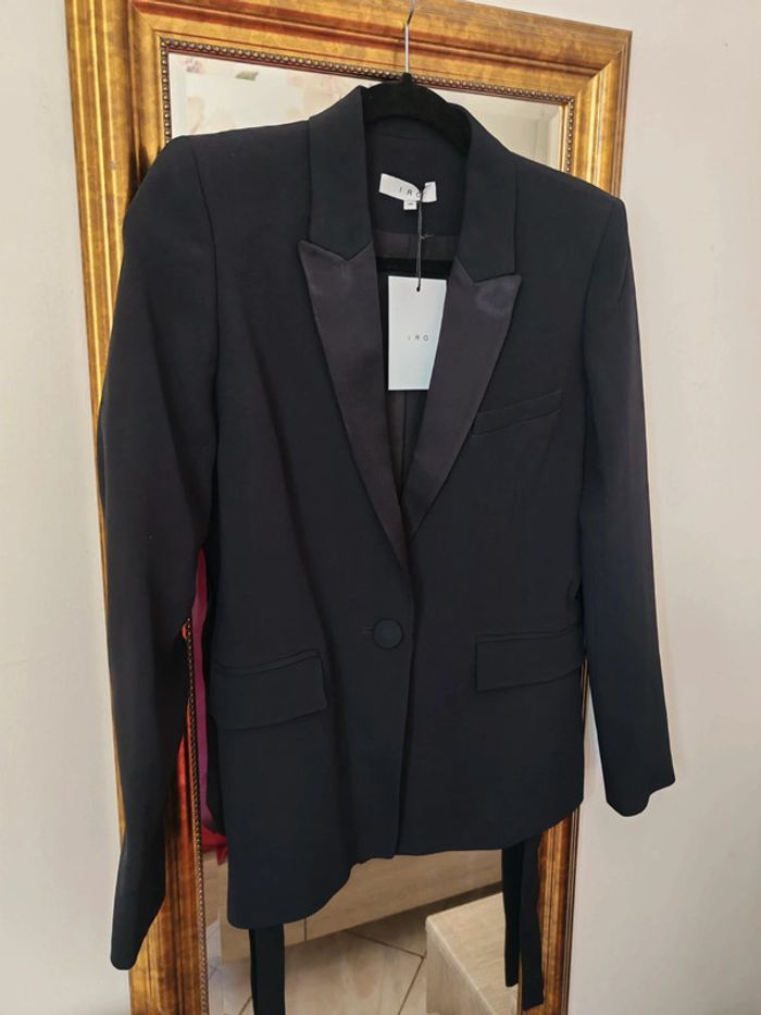Blazer noir IRO neuf taille 36 - photo numéro 5