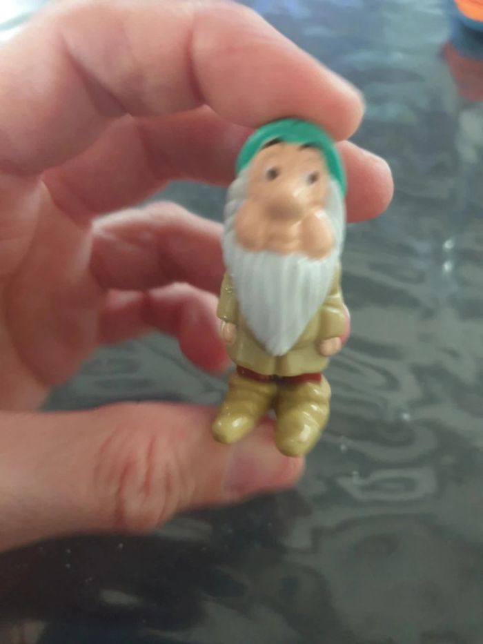 Figurine vintage les sept nains dormeur - photo numéro 7