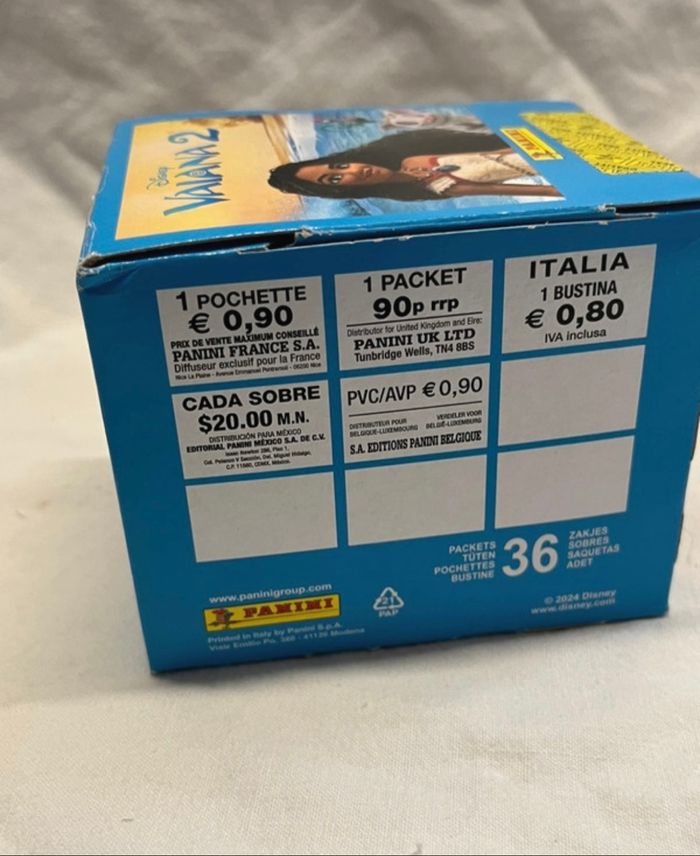Boite 36 pochettes Vaiana 2 neuve scellée - photo numéro 5