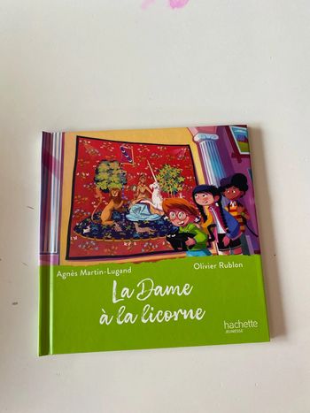 Livre « la dame à la licorne »