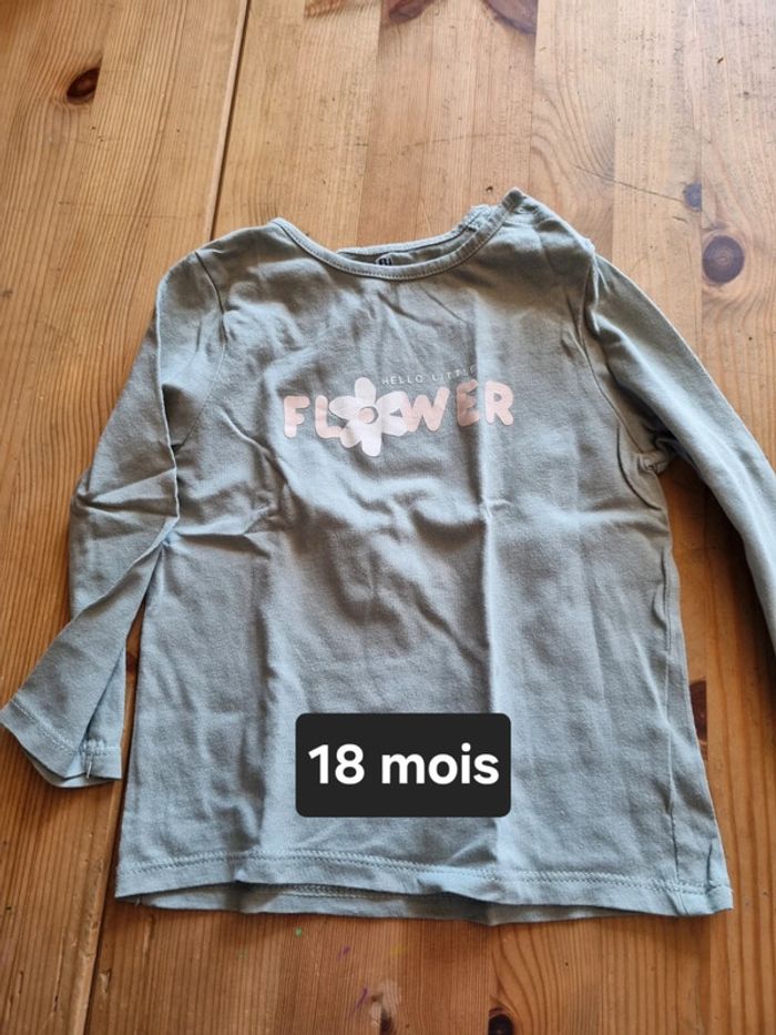 Tee-shirt manche longue fille