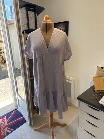 Robe gaz de coton