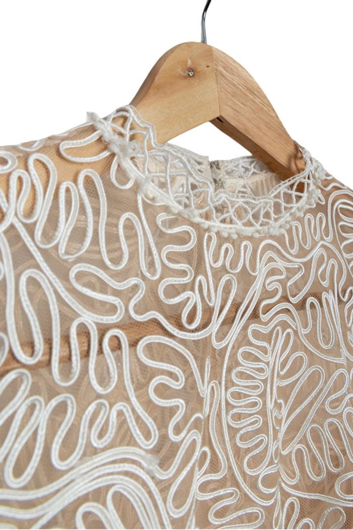 Ensemble unique upcyclé à partir d’une robe Margaux Tardits T.36 - photo numéro 7
