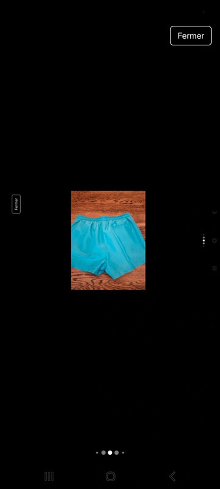 Short homme Meraki tourquoise taille M - photo numéro 9