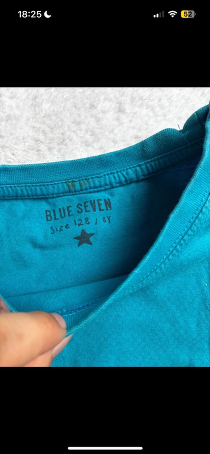 T-shirt bleu - photo numéro 3