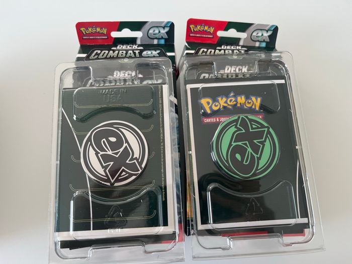 Deck Combat Ex Pokémon Lot de 2 Amphinobi Ex Tokorico Ex Asmofee - photo numéro 5