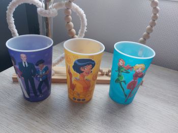 3 verres totally spies neuf