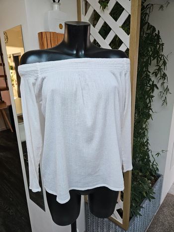 Essentiel blouse épaules nues taille L