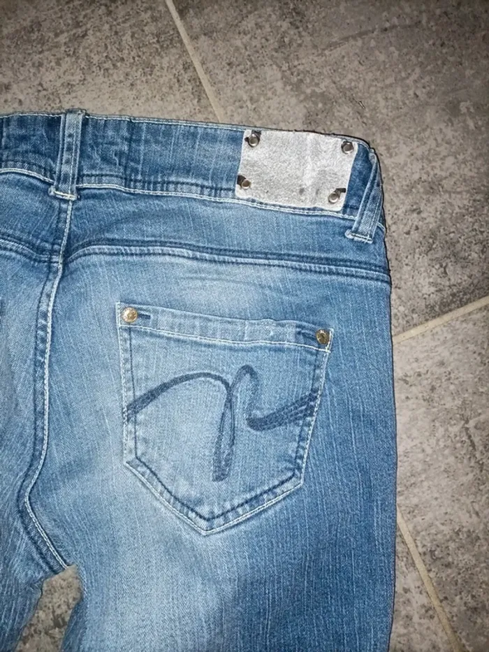 J'eans skinny délavé - photo numéro 5