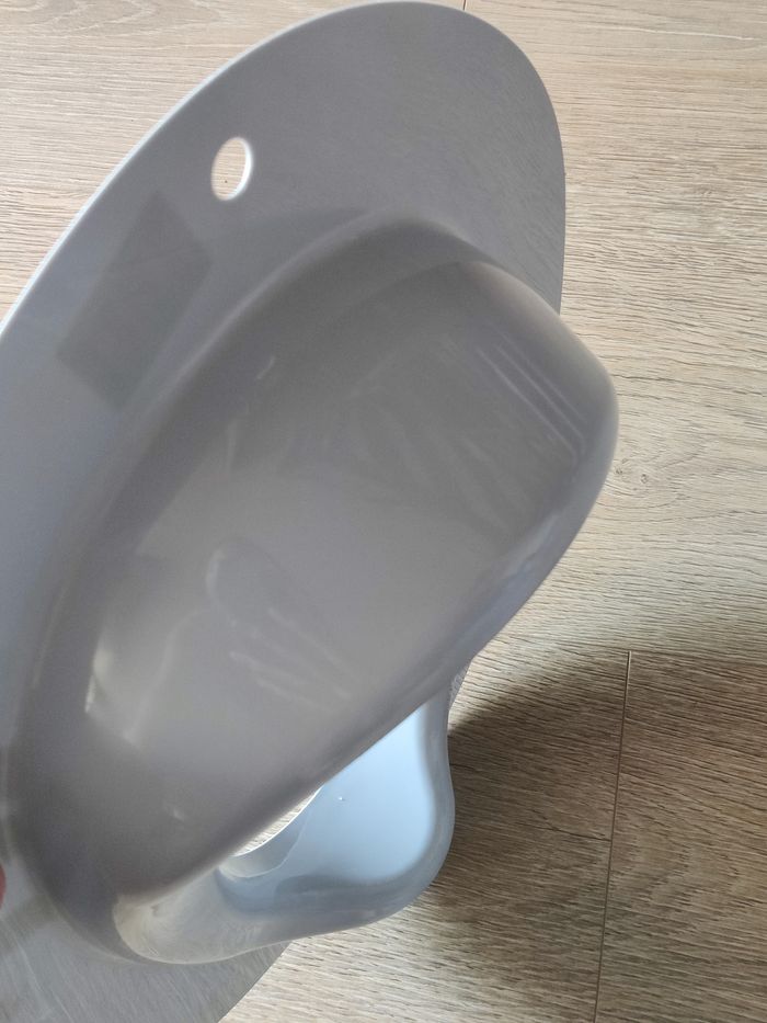 Réducteur toilette wc gris proche neuf - photo numéro 3