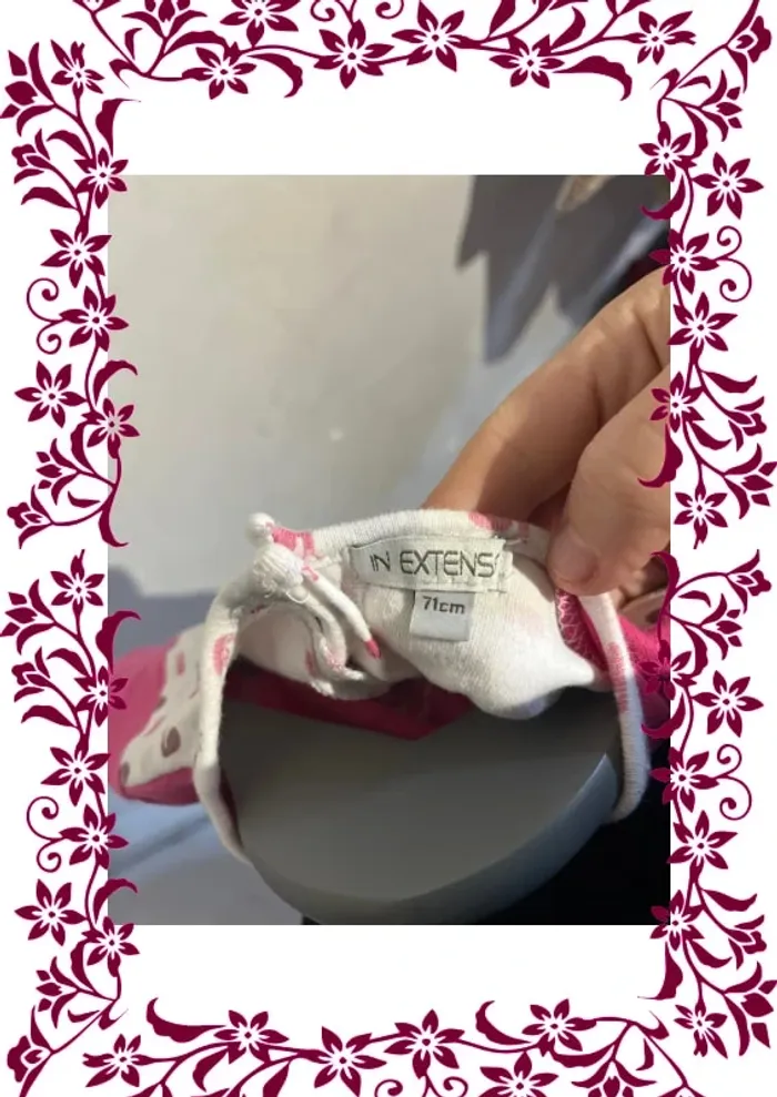 Grenouillère / combishort 71cm - photo numéro 3