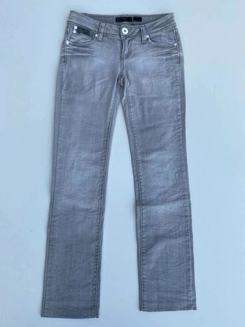 Pantalon Skinny gris