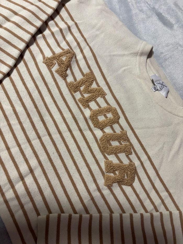 Pull beige taille unique - photo numéro 2