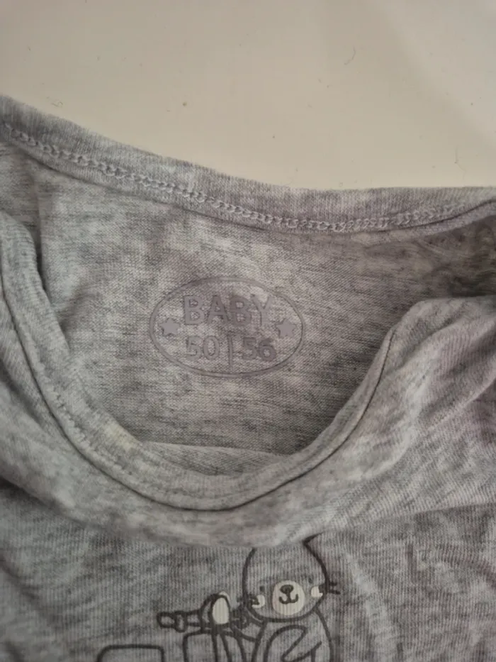 T-shirt à manches longues 50-56 cm - photo numéro 2