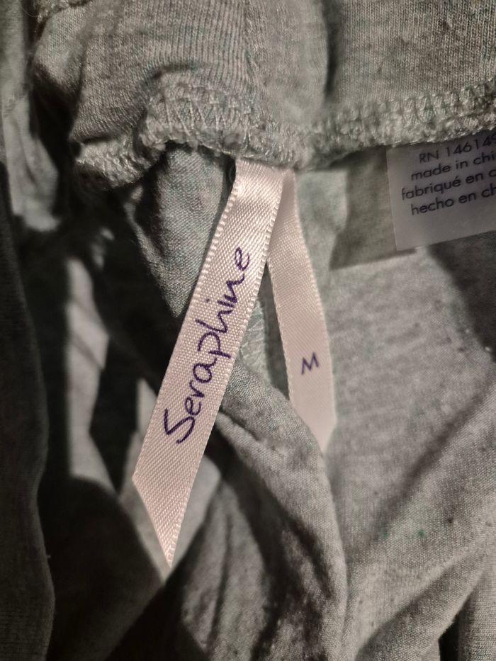 Pantalon loungewear seraphine vert d'eau taille M - photo numéro 2