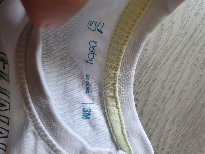 Maillot t-shirt 3mois garçon - photo numéro 2